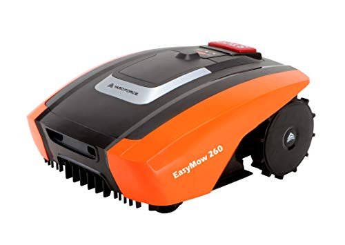 Yard Force EasyMow260 - Robot cortacésped apto para superficies de hasta 260 m², fácil de usar, inclinación del 30 %, ba...